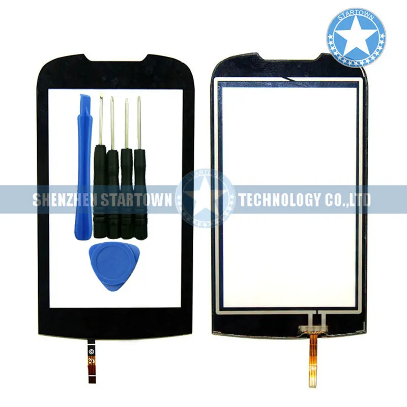 

Black Touch Screen Digitizer Screen Lens Glass For Samsung GT S5560 Marvel with Tools