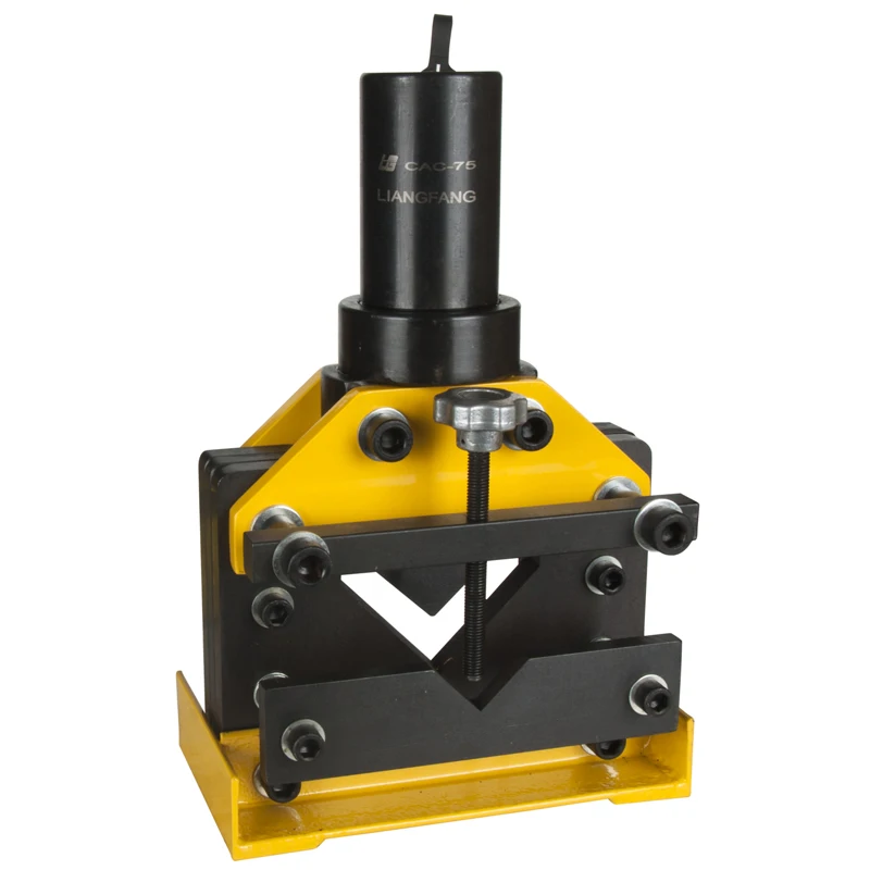 

New High Quality CE CAC-75 Hydraulic Tool Hydraulic Split Angle Busbar Cutter Tool 7mm Angle Cutting Machine force 20T
