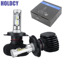H7 H11 H27 880 9012 9005 9006 H1 H13 H4 Hi/Lo LED Car Headlight Bulb 50W 8000lm 6500K Car LED Headlight Auto Headlamp Auto parts