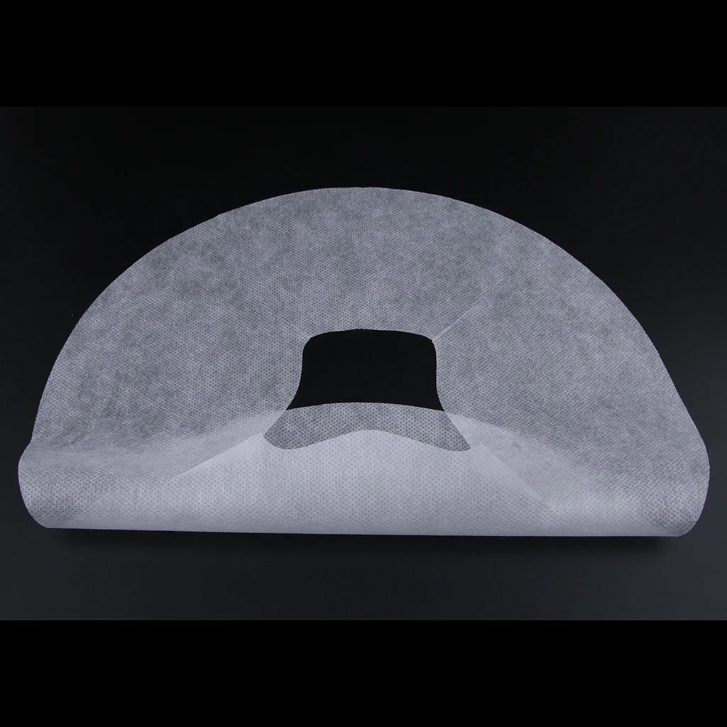 100 Pieces Disposable Massage Face Cushion Covers Headrest Cradle Sheet for Massage Tables & Massage Chairs,Ultra Soft