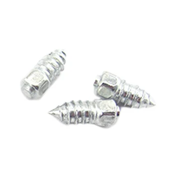 

Dewtreetali 100pcs PWinter Universal Car Tires Studs Screw Snow Spikes Wheel Tyres Snow Chains Studs For Car Vehicle Truck Tires