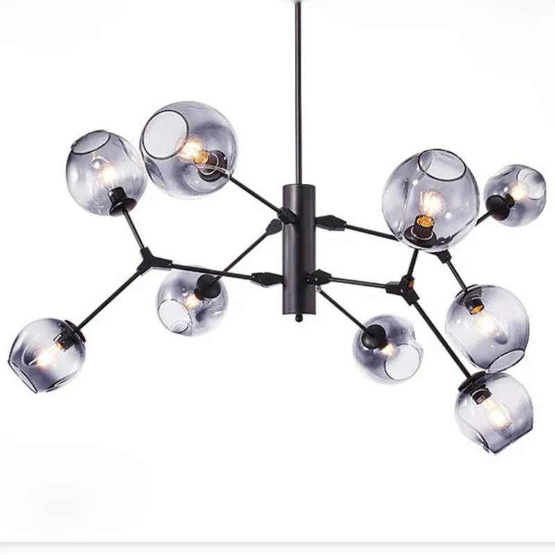 

Nordic Magic Bean Lamp Molecular Chandelier Branch LED lamp Home Lighting Living Room Restaurant Villa Light Suspension G260