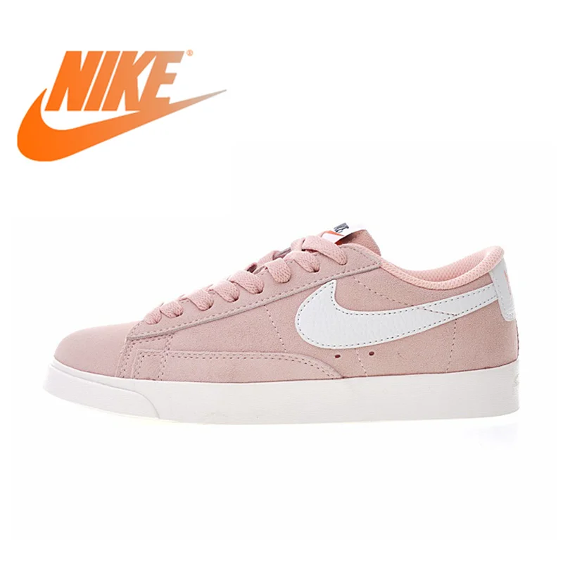 

Original Authentic Nike Wmns Blazer Low Premium Women's Comfortable Skateboarding Shoes Sport Sneakers Balanced Light AA3962-605
