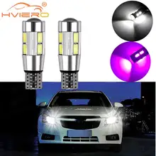 2X T10 белый авто светодиодный T10 Canbus 194 W5W 10SMD 5630 Светодиодный светильник лампа без ошибок светодиодный светильник парковка светодиодный автомобильный боковой светильник стайлинга автомобилей