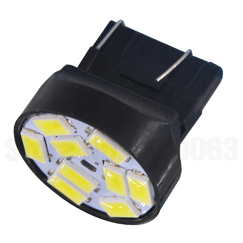 10x7440 светодиодный 7443 9 SMD автомобильный светильник s T20 LED Авто стоп сигнал задний