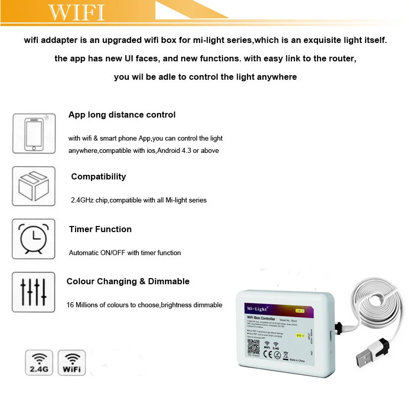 Wifi прожекторы rgb CCT наружный точечный светодиодный светильник водонепроницаемый внешний 10 Вт 30 Вт 50 Вт+ 2,4 г 6 Группа RF пульт+ wifi-концентратор по DHL 5 шт