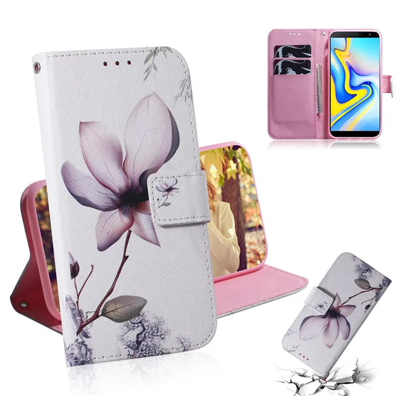 samsung J6plus leather cover case (21)
