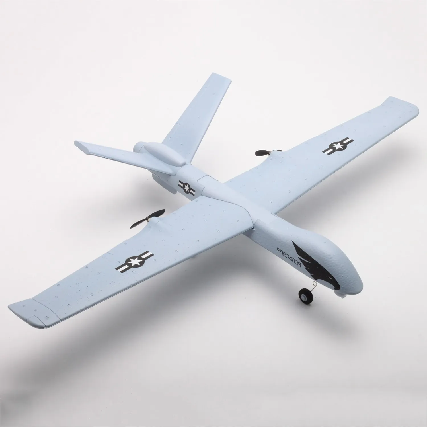 

Z51 Predator 660mm Wingspan 2.4G 2CH Glider RC Airplane RTF Built-in DIY US
