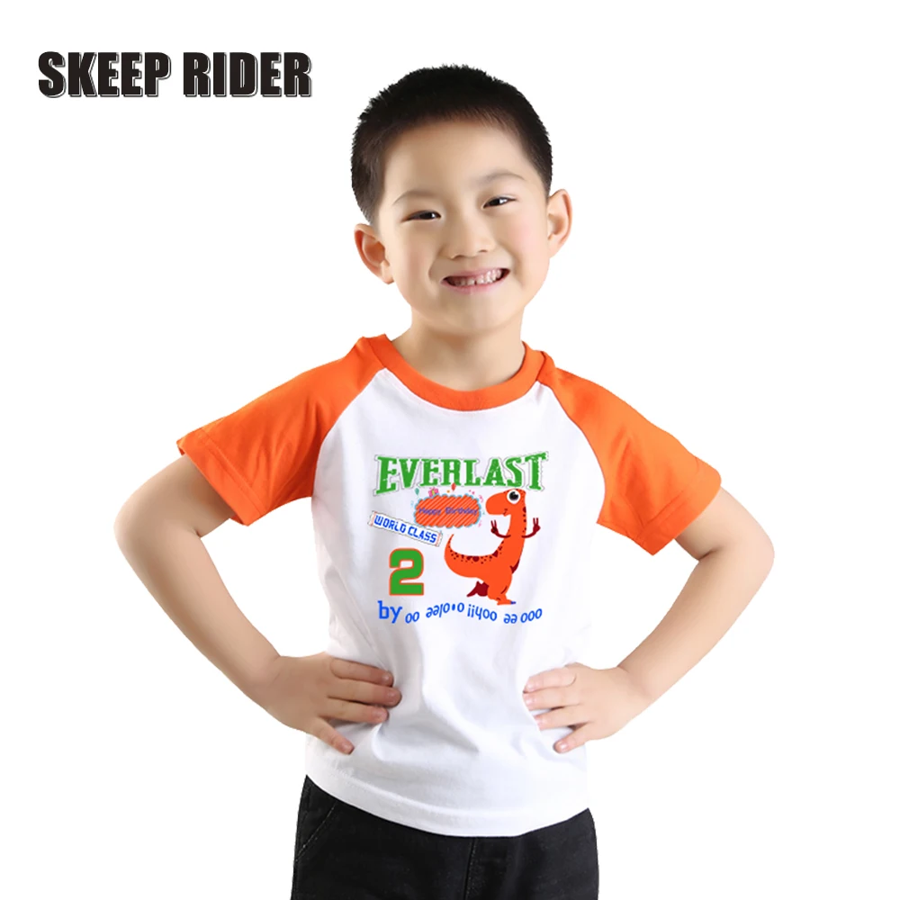 

Birthday T Shirt For Boys Purple Ragalan Boy Children Clothes Short Sleeves Tops Children O-Neck Children Tees Kids Clothes