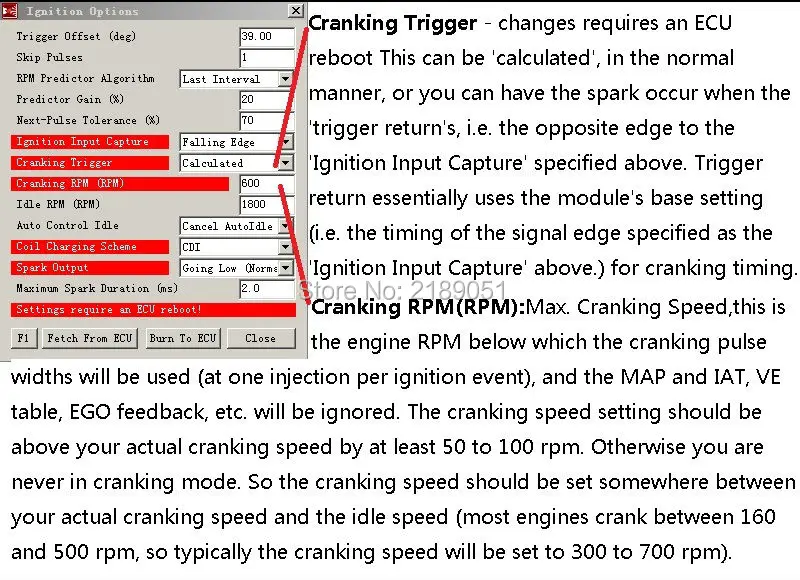 24 Setings-Ignition Settings 6