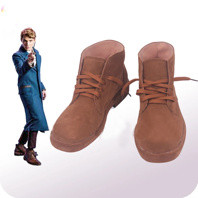 Fantastic Beasts and Where to Find Them Newt Scamander Cosplay Shoes
