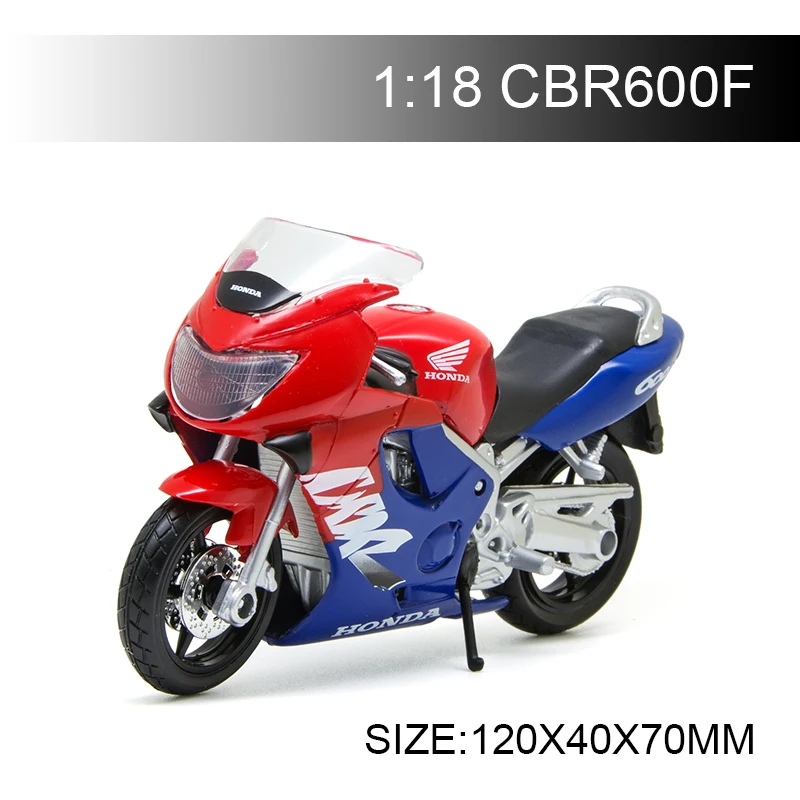 

Maisto 1:18 Motorcycle Models CBR600F Model bike Alloy Motorcycle Model Motor Bike Miniature Race Toy For Gift Collection