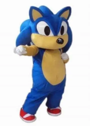 Sonic маскарадный костюм ежика профессиональный для вечевечерние|Талисман| |