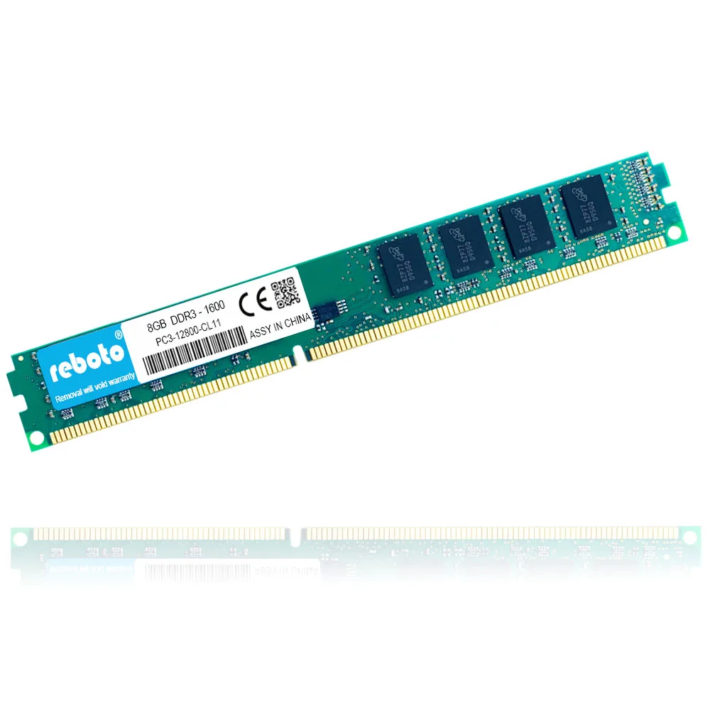 Reboto DDR3 2 ГБ/4 ГБ/8 Гб оперативной памяти 1600 МГц 1333 1066 240pin 1 5 V для рабочего стола
