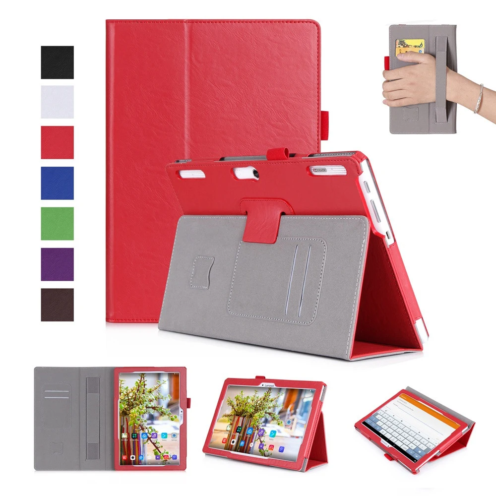 For Lenovo TAB 2 X30F/A10-70F/A10-30F Tablet Case Flip Leather Cover TAB2 X30F 10.1'' Stand Cases Capa Funda+Stylus | Компьютеры и
