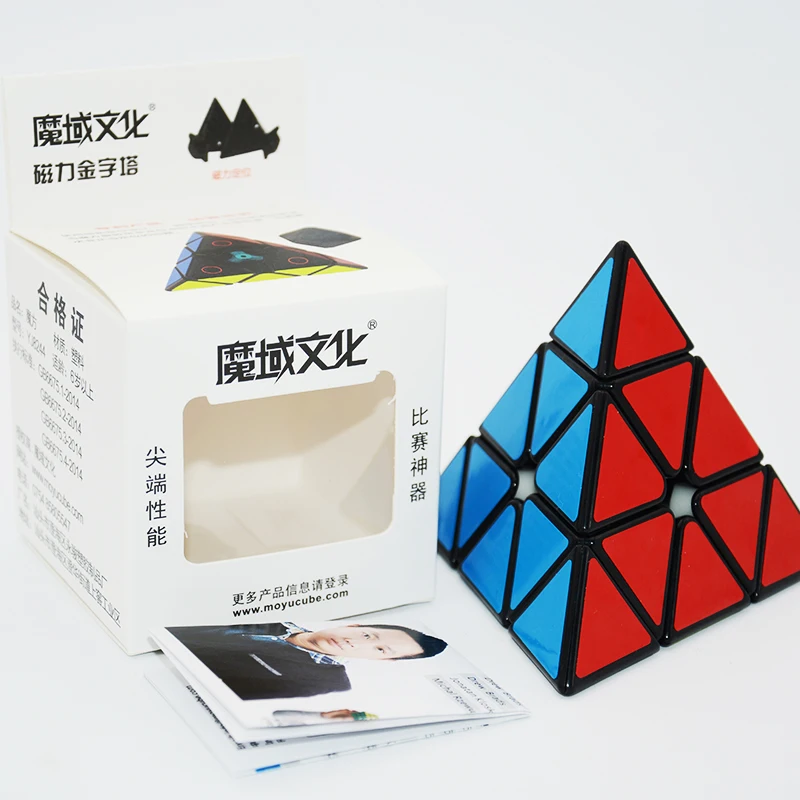 Moyu Магнитный Jinzita Pyra-minx Cube 3*3 скоростной куб для начинающих 3х3 Интеллектуальный Магический кубик игрушки для детей