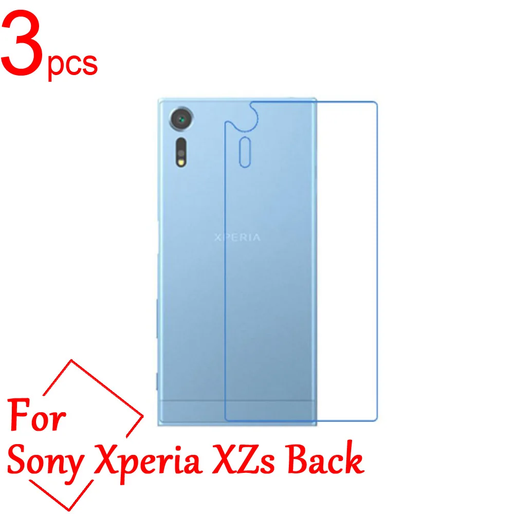 

3pcs Ultra Clear/Matte/Nano anti-Explosion LCD Screen Protector Film Cover for Sony Xperia XZS G8231 G8232 Back Protective Film