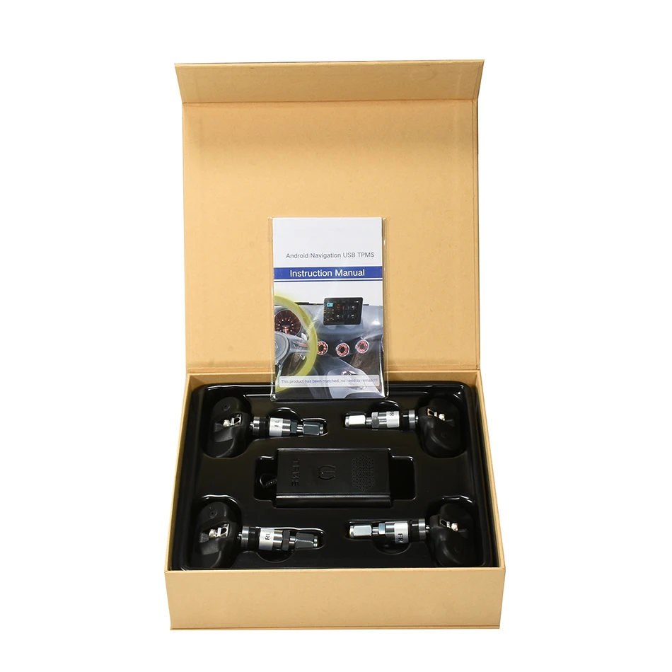 Автомобильный TPMS Android система мониторинга давления в шинах для OS DVD плеер USB