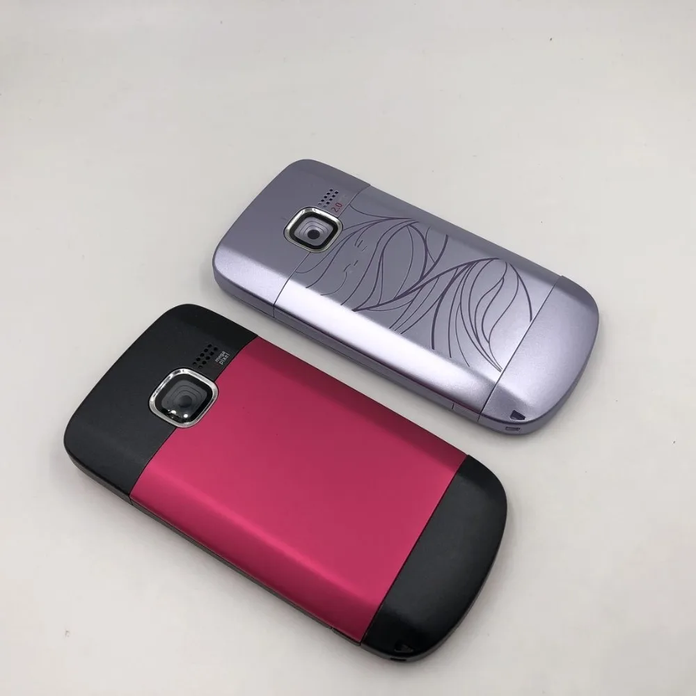 10 шт./лот полный корпус для Nokia C3 00 задняя крышка батарейного отсека передней