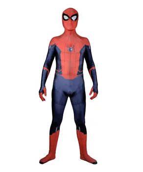 

Spider-Man Far From Home Costume 3D Printed Spiderman Cosplay Zentai Spider Lycra Spandex Zentai Halloween Costume