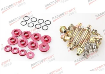 

RED LOW PROFILE VALVE COVER HARDWARE KIT FOR HONDA B16 B17 B18 VTEC VALC-02-RED