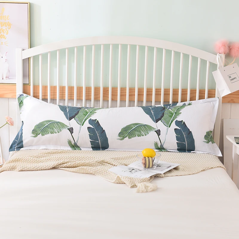 100 Cotton Twill Double Pillow Case 1.2m 1.5m 1.8m Home Bedding