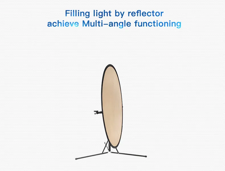 refletor disco braço suporte com telescópico braço