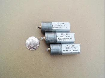 

5pcs All metal gear motor 180 speed motor curls motor reducer ratio: 1:150 0.03A 6V/14RPM