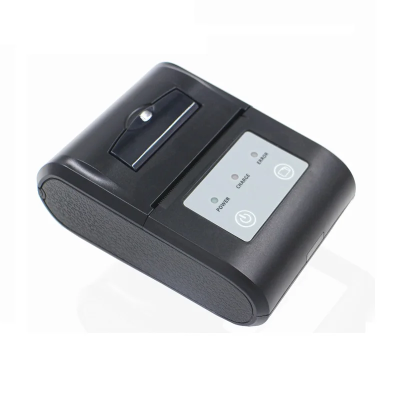 Мобильные портативные принтеры, 58mm термальный принтер, LTP01-245 чековый принтер, мини Android портативный принтер с Bluetooth - Цвет: Black Colour