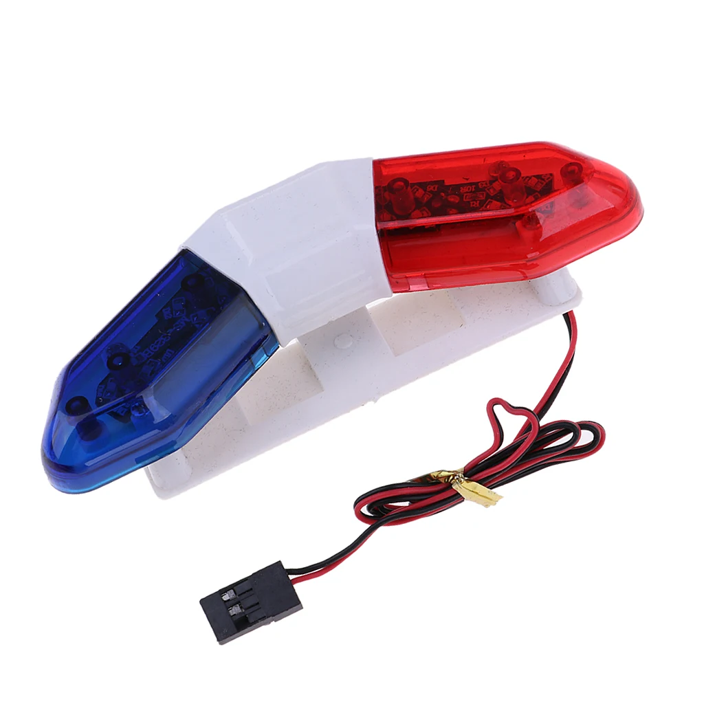 1/8 1/10 RC Car Trucks LED Police Light Warning Lighting for Redcat HSP D90 Traxxas