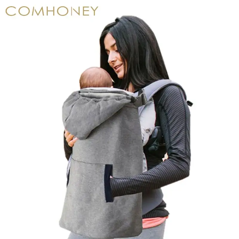 Baby Carrier Cover Infant Toddlers Plus Velvet Coat for Sling Wrap Baby