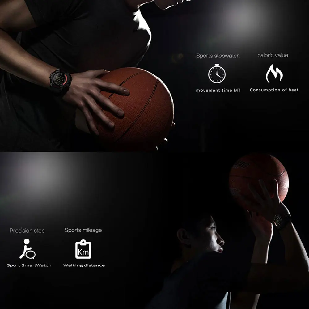  LOKMAT Smart Watch bluetooth digital men clock Pedometer smartwatch Waterproof IP67 Sport For ios A - 32804543757