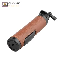 camvate dslr רוד קלאמפ ידית אחיזת 15mm CAMVATE (עור) עבור מצלמת DSLR רוד מערכת C1615 אבזרי צילום במצלמה (4)