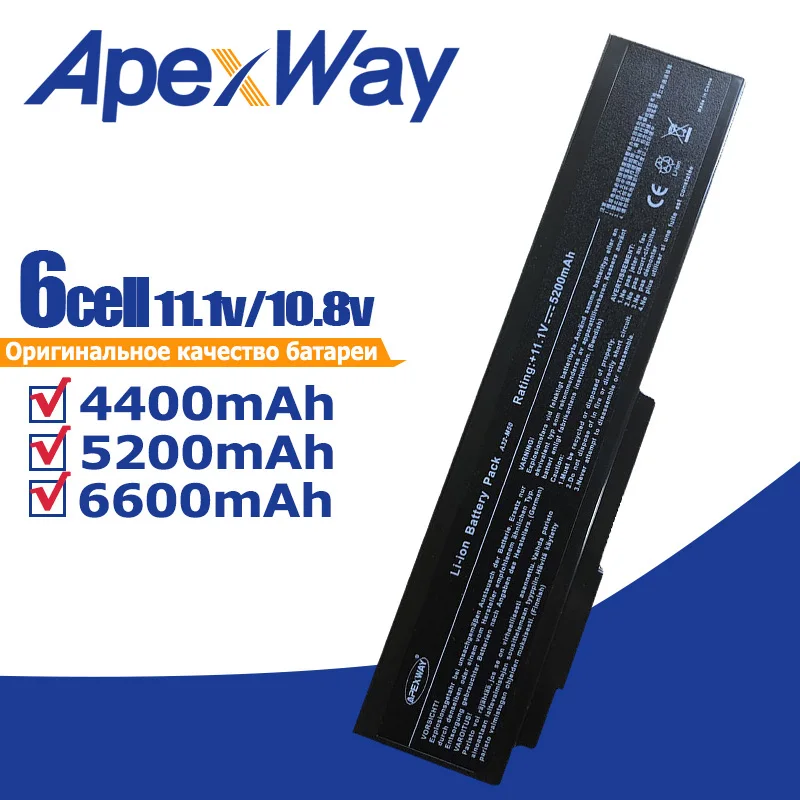 Pаспродажа 11,1 в 6cell аккумулятор для ноутбука asus M50 M50s M50VM A32 M50 A32 N61 A33 M50 N61J N61Ja N61jq N61jv N61 N53 n61da