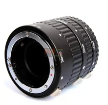 Meike MK-N-AF-A Metal Auto Focus AF Macro Extension Tube Set for Nikon Camera