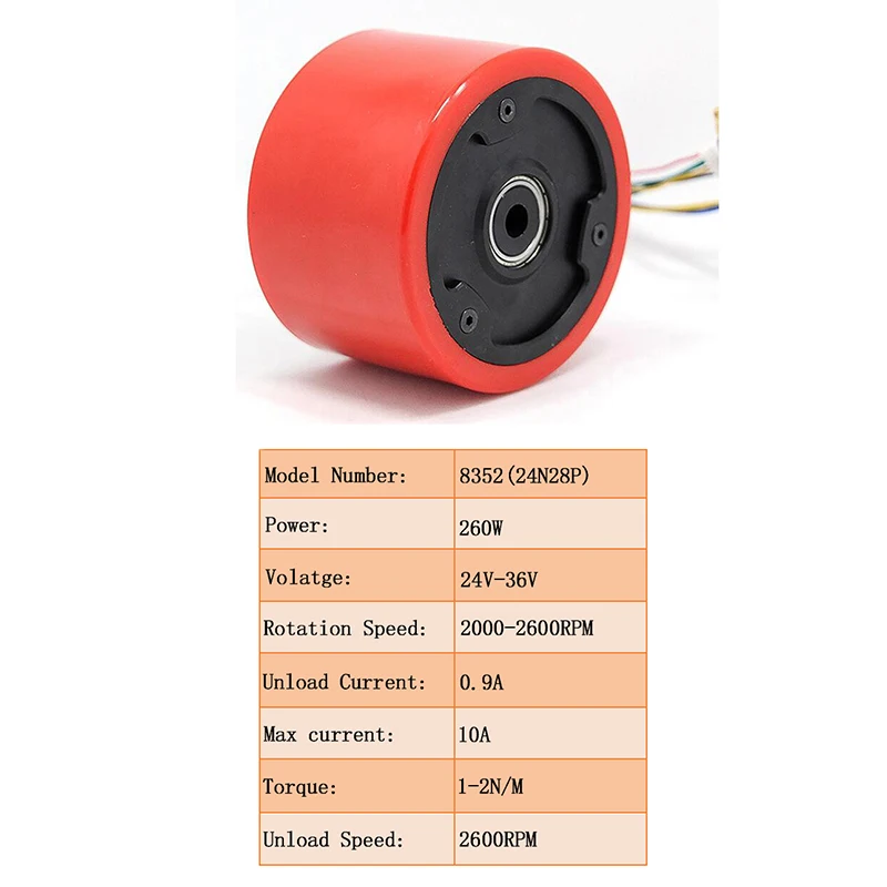 8352-1PCS-24v-36v-260W-Electric-Skateboard-Motor-Wheel-for-Electric-Remote-Control-Scooter-Skateboard-DIY (2)