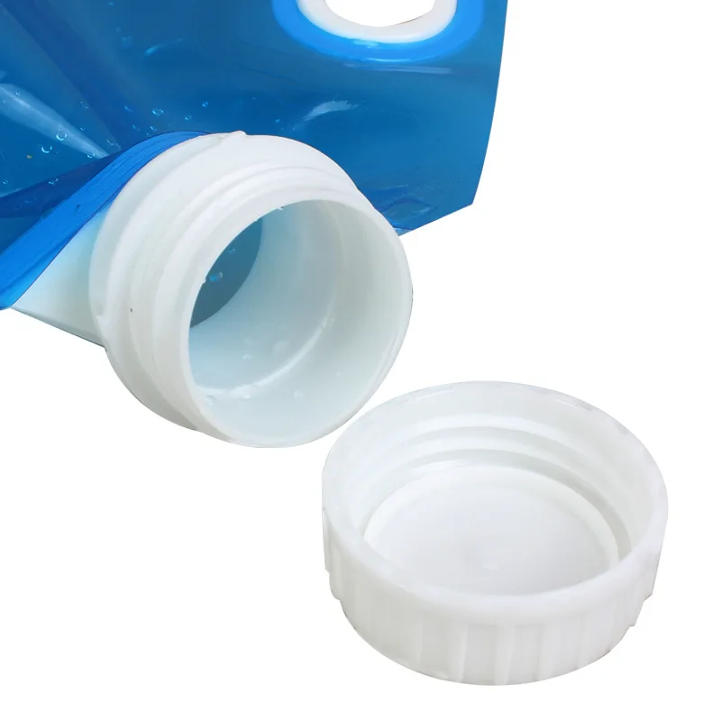 Hot 5L/10L Large Capacity Car Portable Folding Collapsible Water Storage Bag Bucket Fishing Barrel Transparent water bottle bag