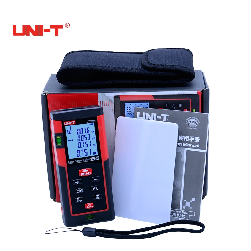 

Digital Laser distance meter UNI-T 40M/60m/80m/100m/120m/150m laser rangefinder telemetre with LCD backlight display