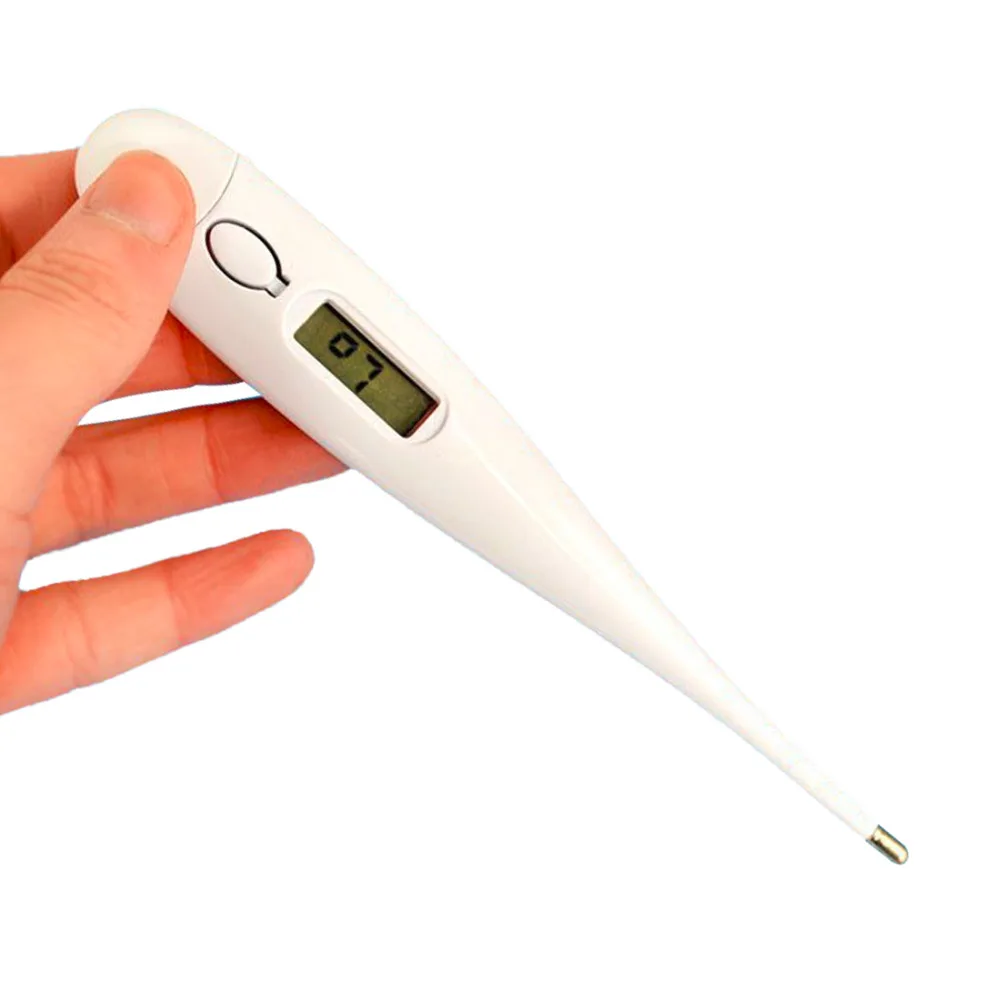

High Quality Digital LCD Heating Thermometer Tools kids Baby Child Body temperature Measurement Free Shipping