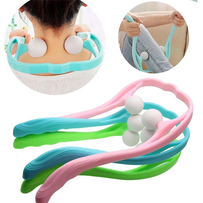

Good Healthy Neck Shoulder Legs Therapeutic Dual Point Trigger Self-Massage Tools