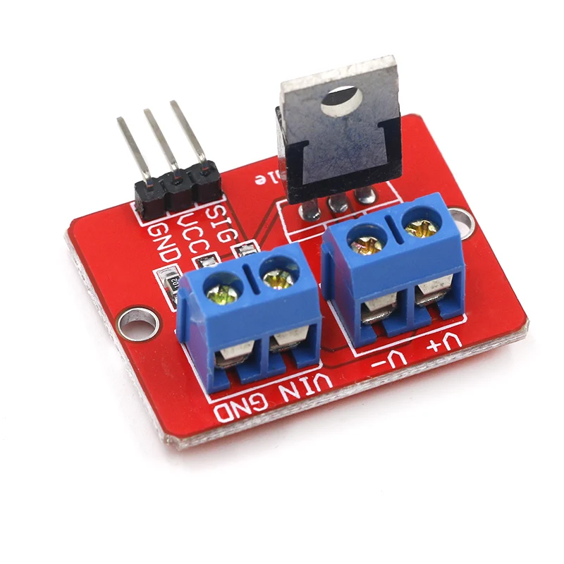Верхняя кнопка Mosfet IRF520 модуль драйвера для Arduino MCU ARM Raspberry Pi 3 V 5 power MOS PWM