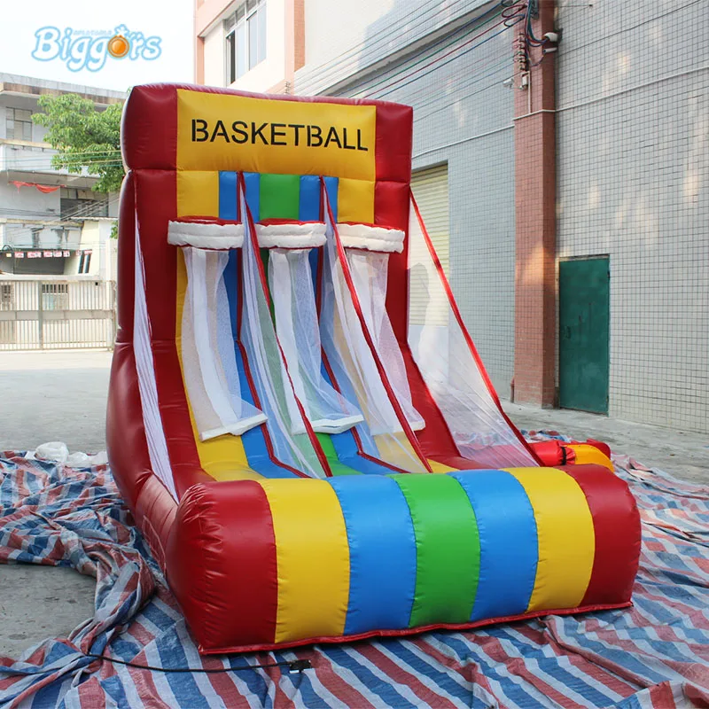 

PVC Inflatable Basketball Stand Inflatable Sport Game For Children