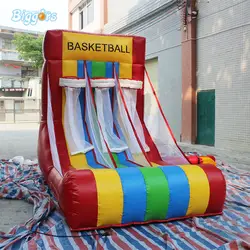 Надувные ПВХ баскетбольные стойки надувные спортивные игры для детей