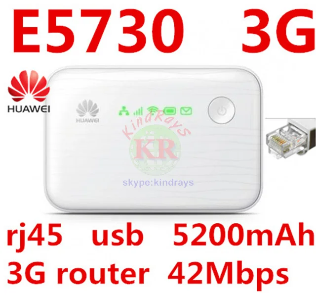 Разблокированный huawei E5730 3g мобильный карманный 3g WiFi модем 3g wifi роутер mifi dongle 3g с внешним аккумулятором usb rj45