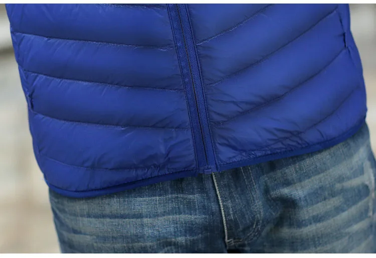 Зимняя куртка-парка Мужская модная Ультралегкая теплая куртка пальто мужские легкие парки мужская верхняя одежда ветровка