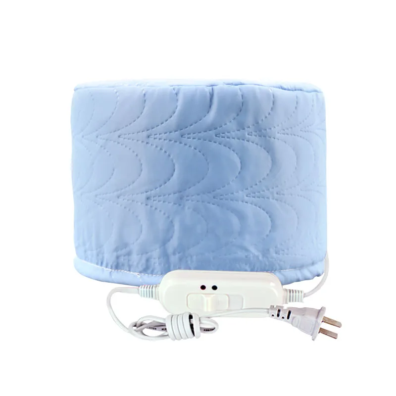 

Blue Electric Heating Cap For Hair Constant Dual Temperature Bonnet Hair Care Evaporation Cap Dye Hair Cap For Hair Coloring