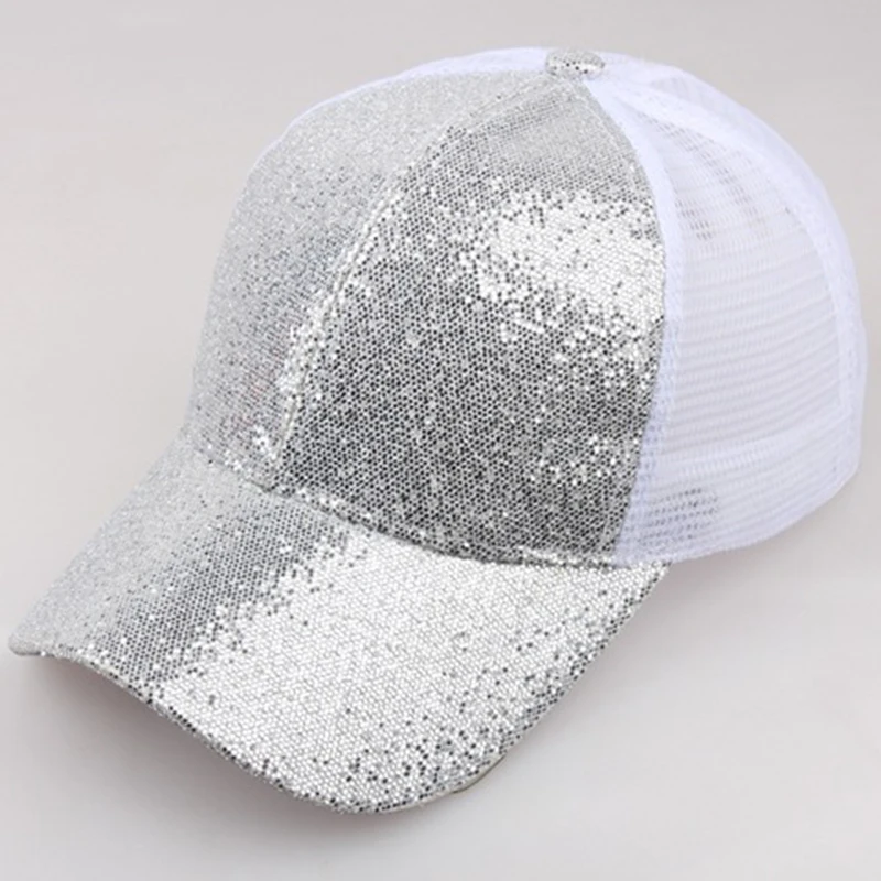 Runnings Cap Women Snapback Summer Mesh Hat Female Messy Bun Hats Casual Adjustable Streetwear Hip Hop Cap