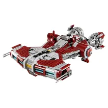 Блок Звездные войны джедай Defender Class Cruiser 957 шт. совместимый конструктор StarWars строительные блоки игрушки для детей наборы