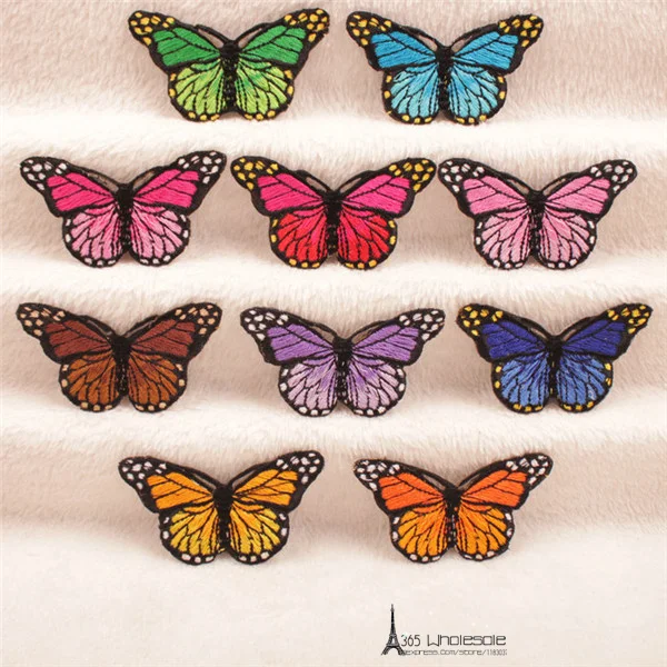 Cute butterflies cloth patches