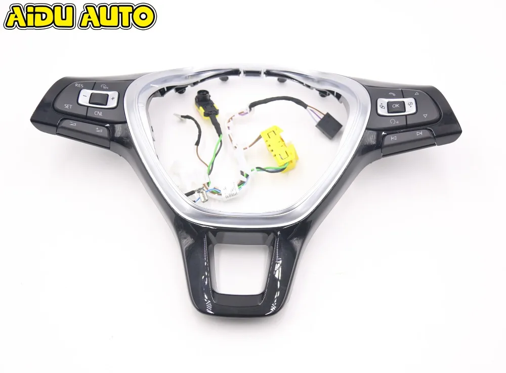 

For VW Golf 7 Mk7 Vii Mfl Cruise Control System Stalk Multi Function Steering Wheel Buttons Swith Panel